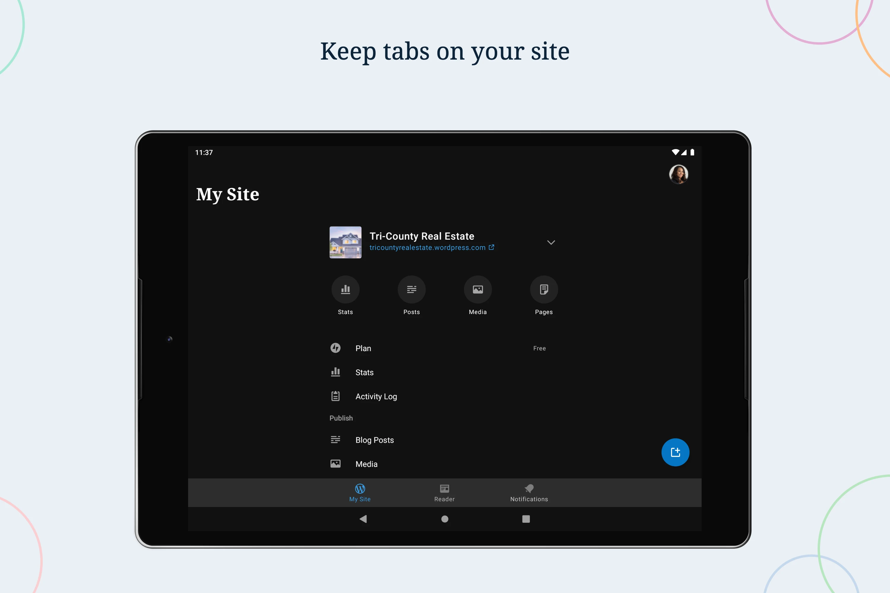 WordPress – Website Builder screenshot